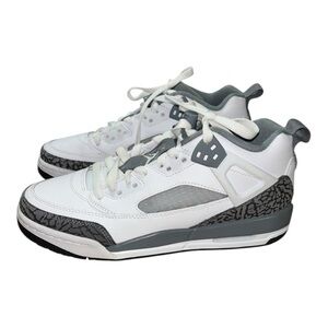Jordan Youth 7Y Spizike Low White Anthracite Wolf Grey Cool Grey (Wore Once)